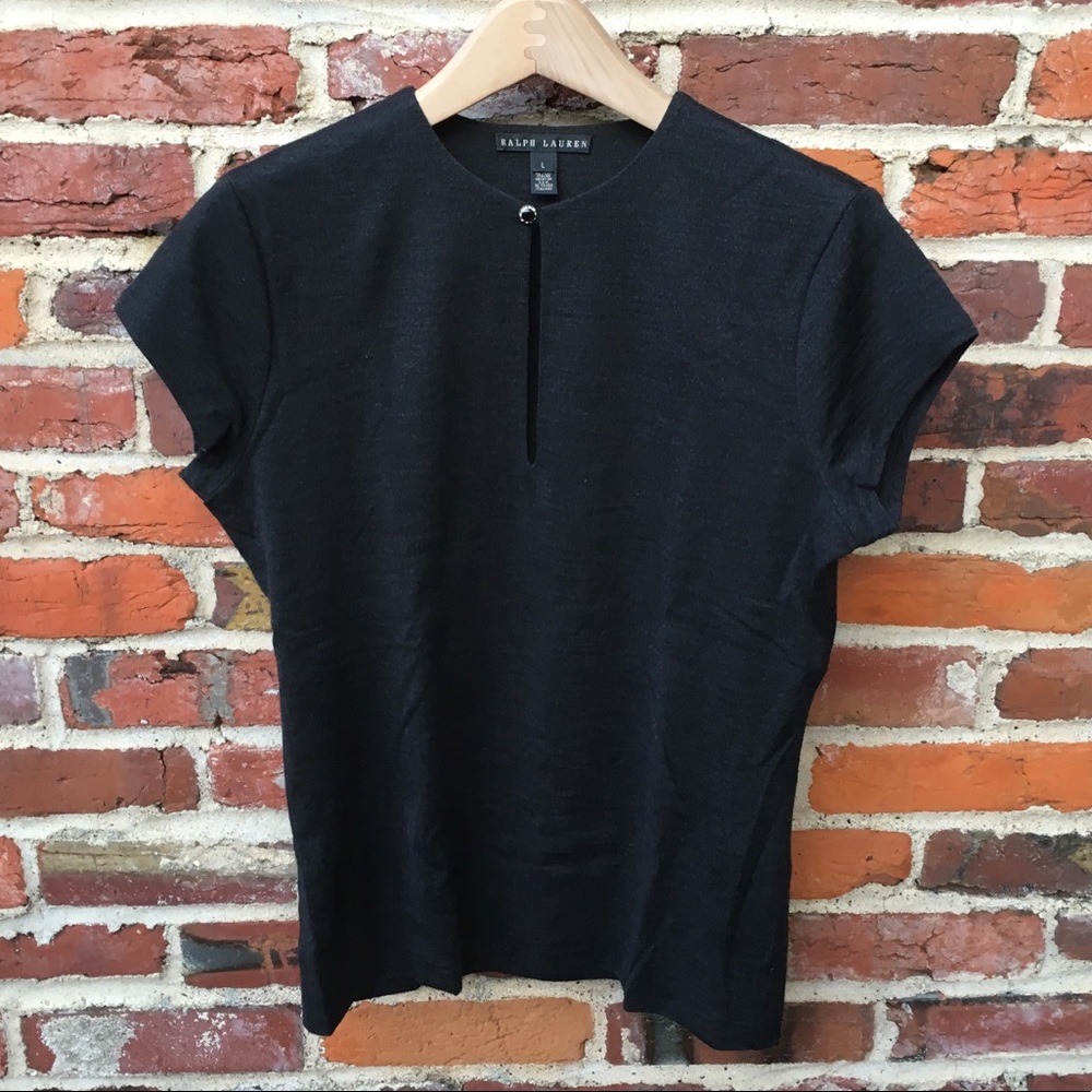 Ralph Lauren Black Label Wool Top